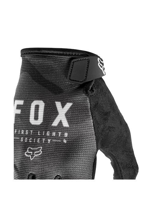 Fox Ranger Full Finger Cycling Gloves Adults Gray
