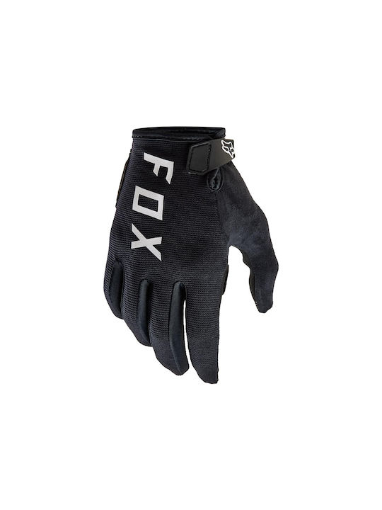 Fox Ranger Full Finger Cycling Gloves Adults with Gel Black