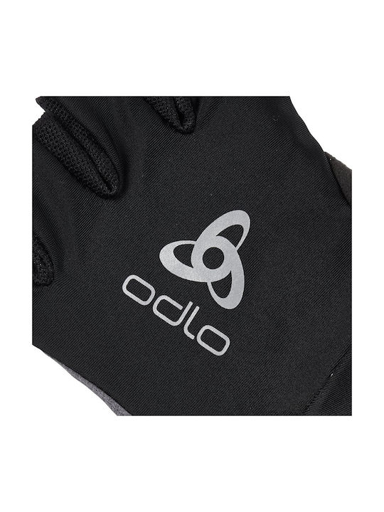 Odlo Active Road Men's Half Finger Cycling Gloves Black