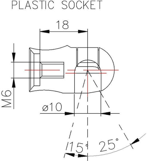 Fa Krosno Bonnet Shock Absorber for Land Rover Range Rover