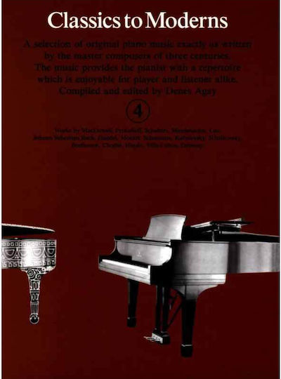 Yorktown Music Press Agay - Classics to Moderns pentru Pian