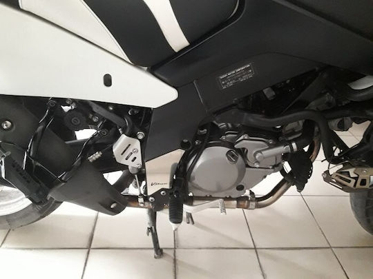 Moto Discovery Πλαϊνό Πλαστικό Μοτοσυκλέτας για Suzuki DL 650 V-STROM / V-Strom 650 Ασημί