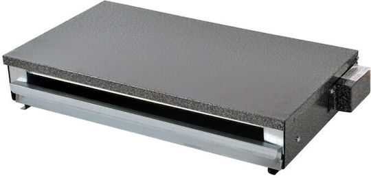 Rubino EC-2K Tischplatte Elektrogrill Grill 2000W mit Deckel 38cmx24cmcm