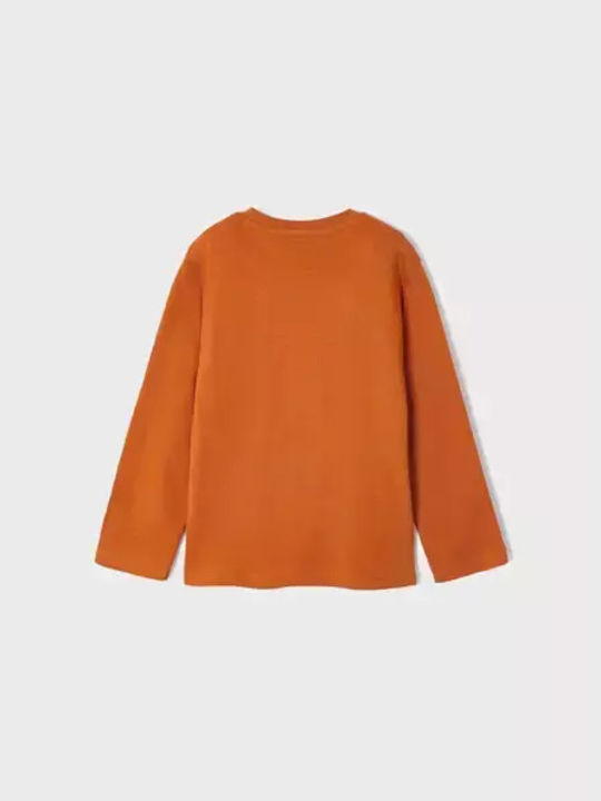 Mayoral Kids Blouse Long Sleeve Orange