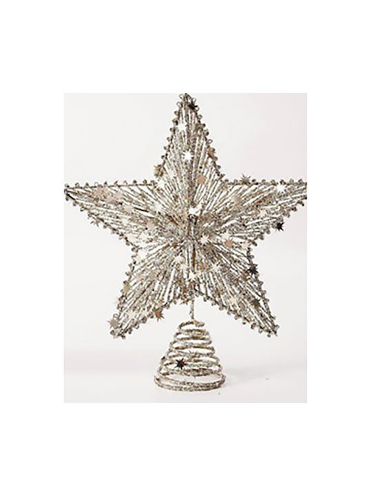 Iliadis Christmas Star Ornament Ecru