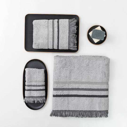 Borea Bath Towel Set 3pcs Jill Beige