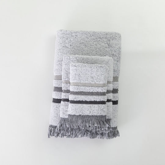Borea Bath Towel Set 3pcs Jill Beige