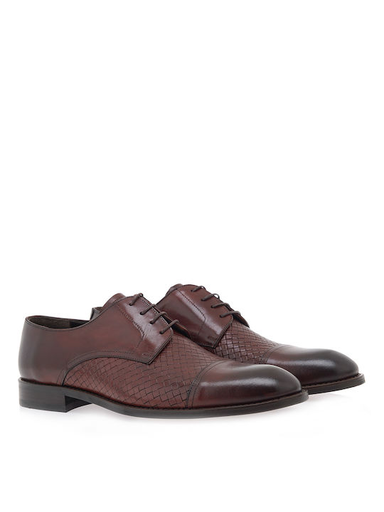 Giovanni Morelli Men's Leather Dress Shoes Tabac Brown