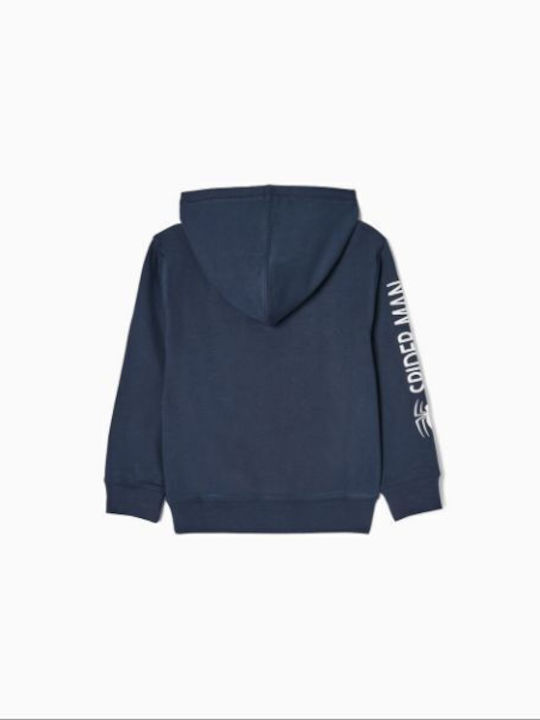 Zippy Kinder Sweatshirt mit Kapuze Blau