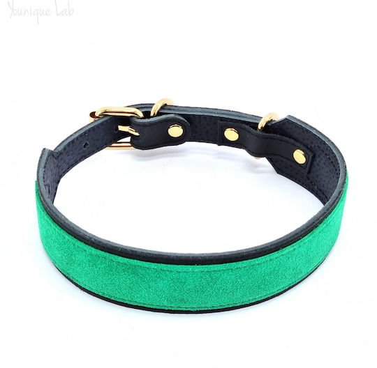 Younique Lab Dog Leash/Lead Leather LARGE in Black color 3cm