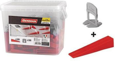 Benman Wedge 1.5mm 100pcs