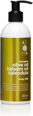 Body Milk Βιολογικό Ελαιόλαδο και Βάλσαμο Aroma (300 ml)