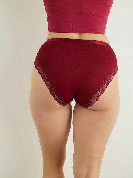Βαμβακερά Γυναικεία Slip MultiPack Beige/Light Beige/Purple/Navy Blue/Bordeaux