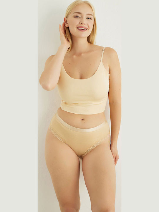 Βαμβακερά Γυναικεία Slip MultiPack Beige/Light Beige/Purple/Navy Blue/Bordeaux