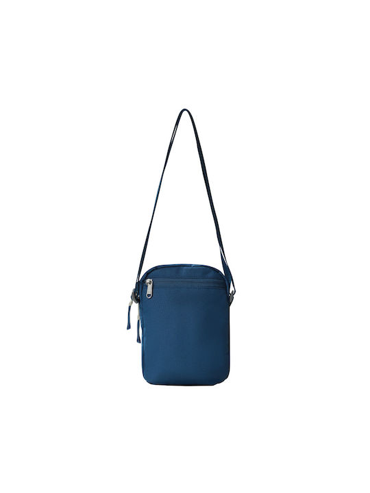 The North Face Fabric Sling Bag Jester Cross with Zipper, Internal Compartments & Adjustable Strap Blue 15.2x6.4x20.7cm
