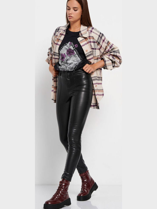 Women's Long Everyday Legging High Waisted Black
