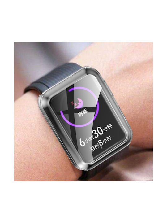 Full Coverage Θήκη Σιλικόνης σε Διάφανο χρώμα για το Huawei Watch D