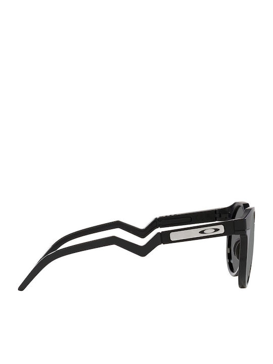 Oakley HSTN Men's Sunglasses with Black Plastic Frame and Black Lens OO9242-01