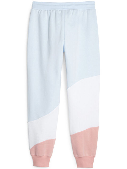 Power Cat Sweatpants Jogger Light Blue