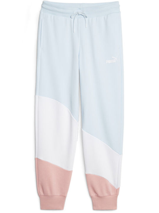 Power Cat Sweatpants Jogger Light Blue