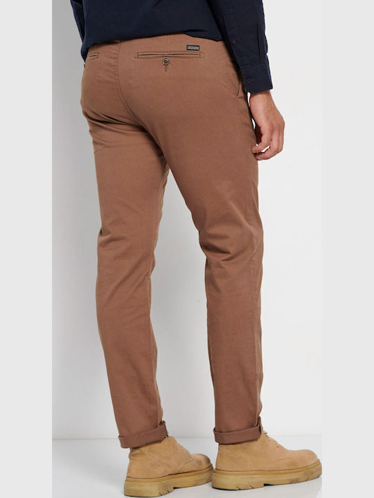 Trousers Chino in Regular Fit tobacco