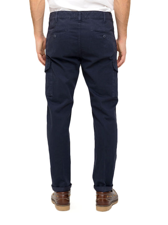 Uniform Jeans ARI Men's Trousers Cargo in Slim Fit Navy Blue