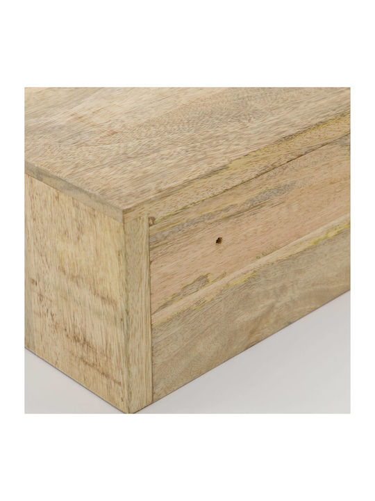 Кафяв Стенен Рафт 35x25x14см