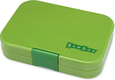 Yumbox Original Kids Lunch Plastic Box Green