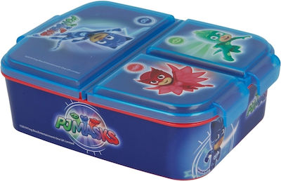 Stor πολλαπλές θήκες Kids Lunch Plastic Box Blue L16xW13xH5.5cm