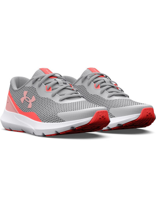 Under Armour Kids Sports Shoes Running Surge 3 Gray