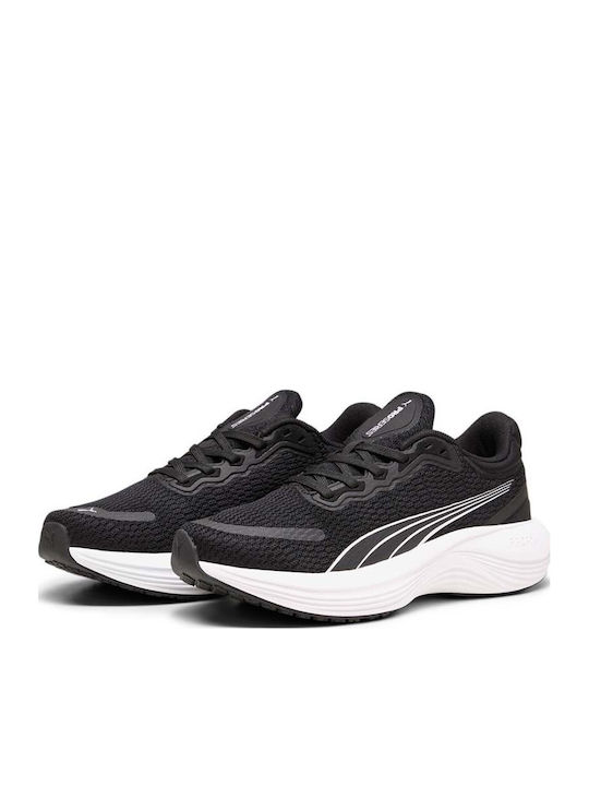 Scend Profoam Αθλητικά Παιδικά Παπούτσια Running με Κορδόνια Μαύρα