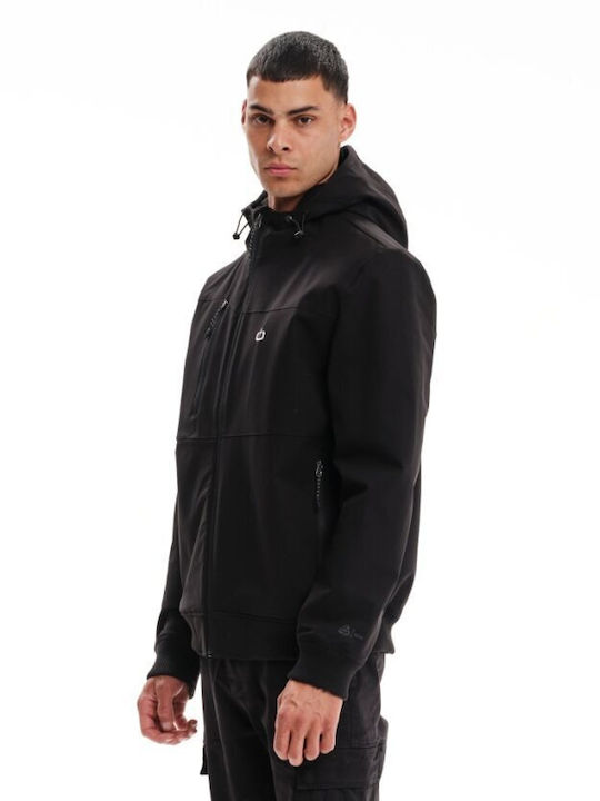 Winter Jacke Bomber Wasserdicht und Winddicht Schwarz