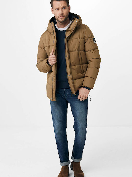Winter Jacket Puffer Brown