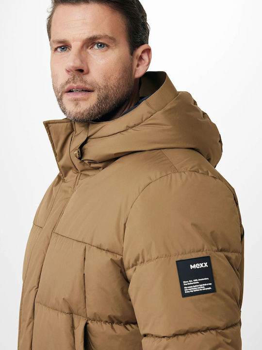 Winter Jacket Puffer Brown