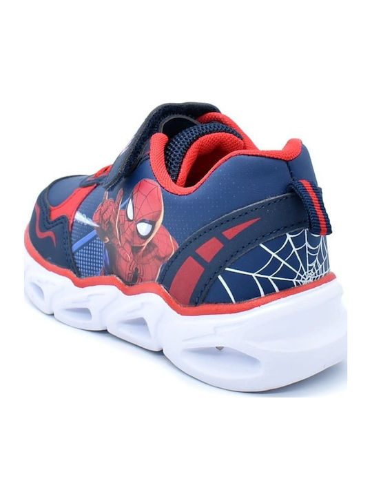 Kids Sneakers with Scratch & Lights Blue