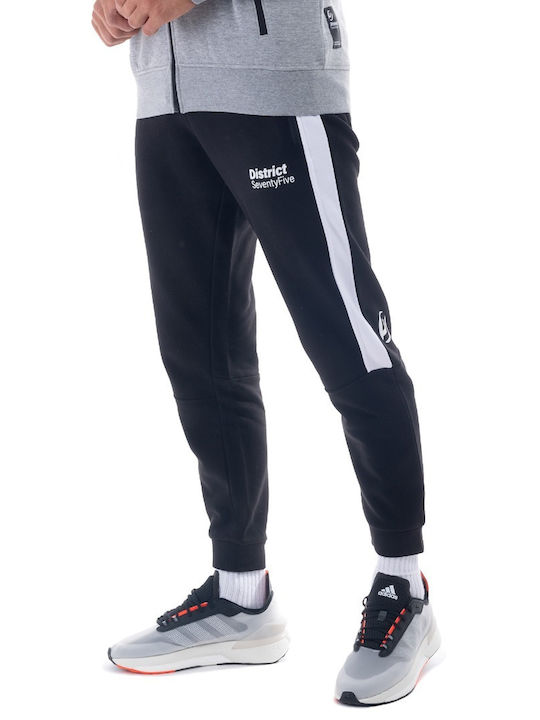 District75 Herren-Sweatpants Schwarz