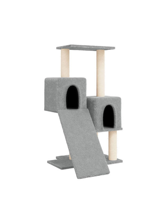 vidaXL Cat Scratching Post Cat Tree in Gri Color