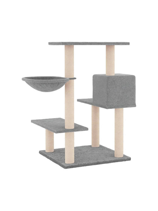 vidaXL Kratzbaum Katzenbäume Gray 72.5x59.5x82.5cm