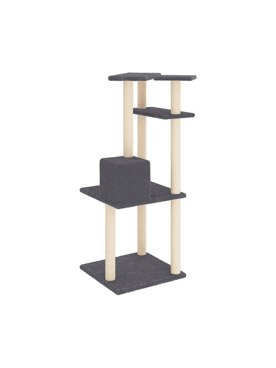 vidaXL Ονυχοδρόμιο Γατόδεντρο Γκρι 55x47.5x123εκ.