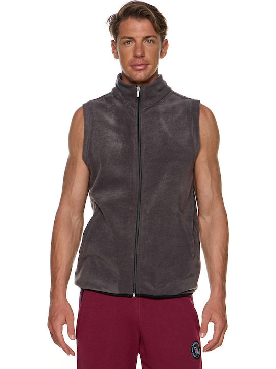 Мъжка Жилетка Fleece Сив