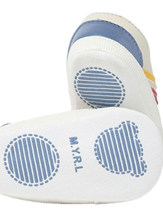 Mayoral Βρεφικά Sneakers Αγκαλιάς Πολύχρωμα