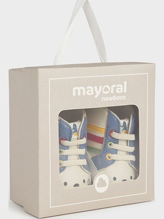 Mayoral Βρεφικά Sneakers Αγκαλιάς Πολύχρωμα