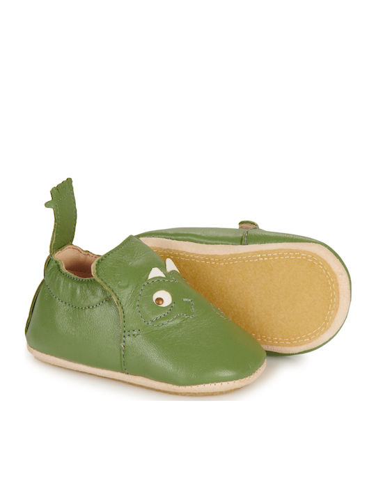 Easy Peasy Baby Slippers Green My Blublu Cameleon