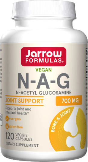 Jarrow Formulas N-A-G 700mg Συμπλήρωμα για την Υγεία Αρθρώσεων & Οστών 120 φυτικές κάψουλες