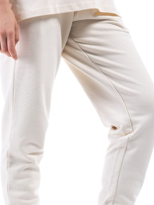 Jogginghose Ecru