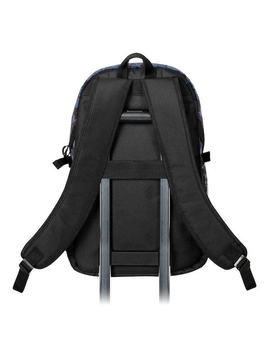 Karactermania Batman Arkham Fight School Bag Backpack Elementary, Elementary Gray with Water Bottle Holder