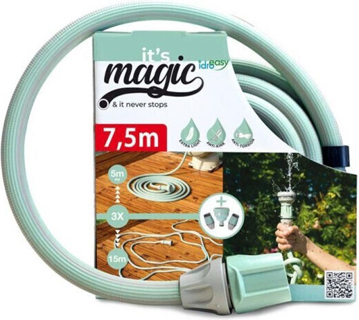 Idro Easy Λάστιχο Bewässerung Elektrische Gitarren Magic Soft Smart 1/2" 7.5m