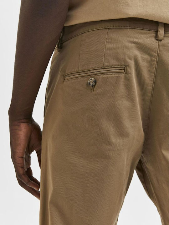 Men's Trousers Chinos Elastic Slim Fit Ermine