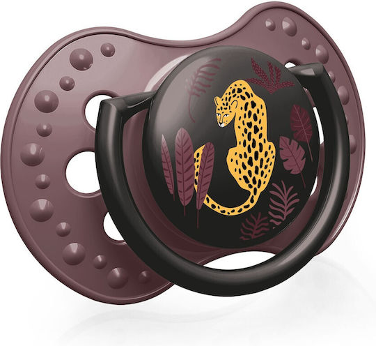 Lovi Baby Jungle Vibes Pacifiers Silicone Brown Gold for 3-6 months 2pcs