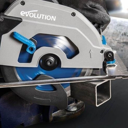 Evolution Δισκοπρίονο 1600W με Σύστημα Αναρρόφησης